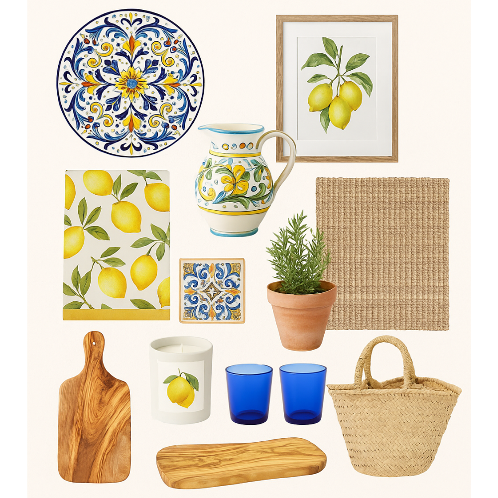 Sicilian Home Decor, Mediterranean Home Decor