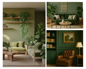 How to use green in every home decor style